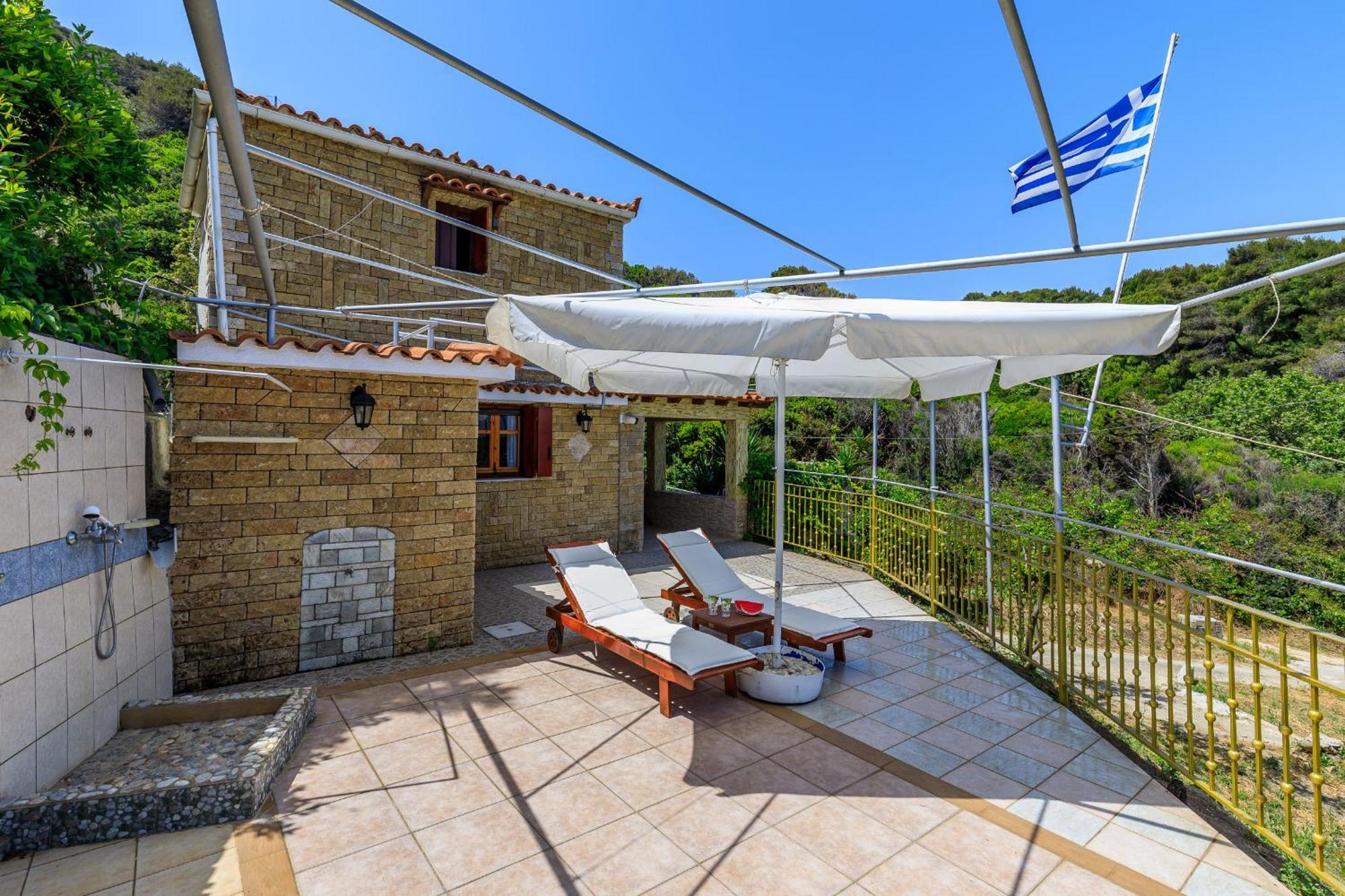 Nerissa Cottage - Skopelos Glossa Atheato Extérieur photo